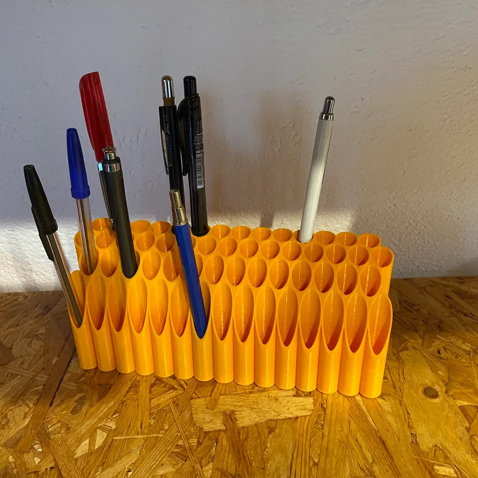 Pencilstand (58-fold!) by slash66 | Download free STL model ...