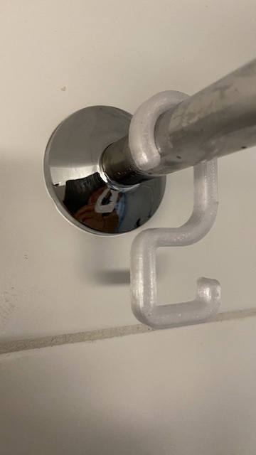 Shower Rail  Hook