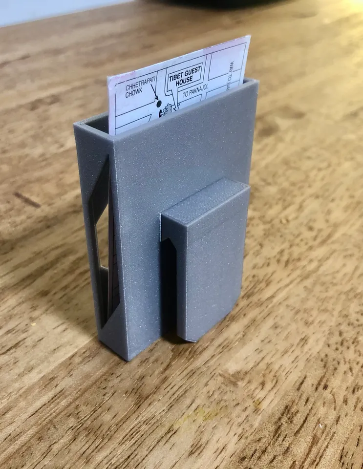binder clip business card holder HMM Aluminum Clip main image 0