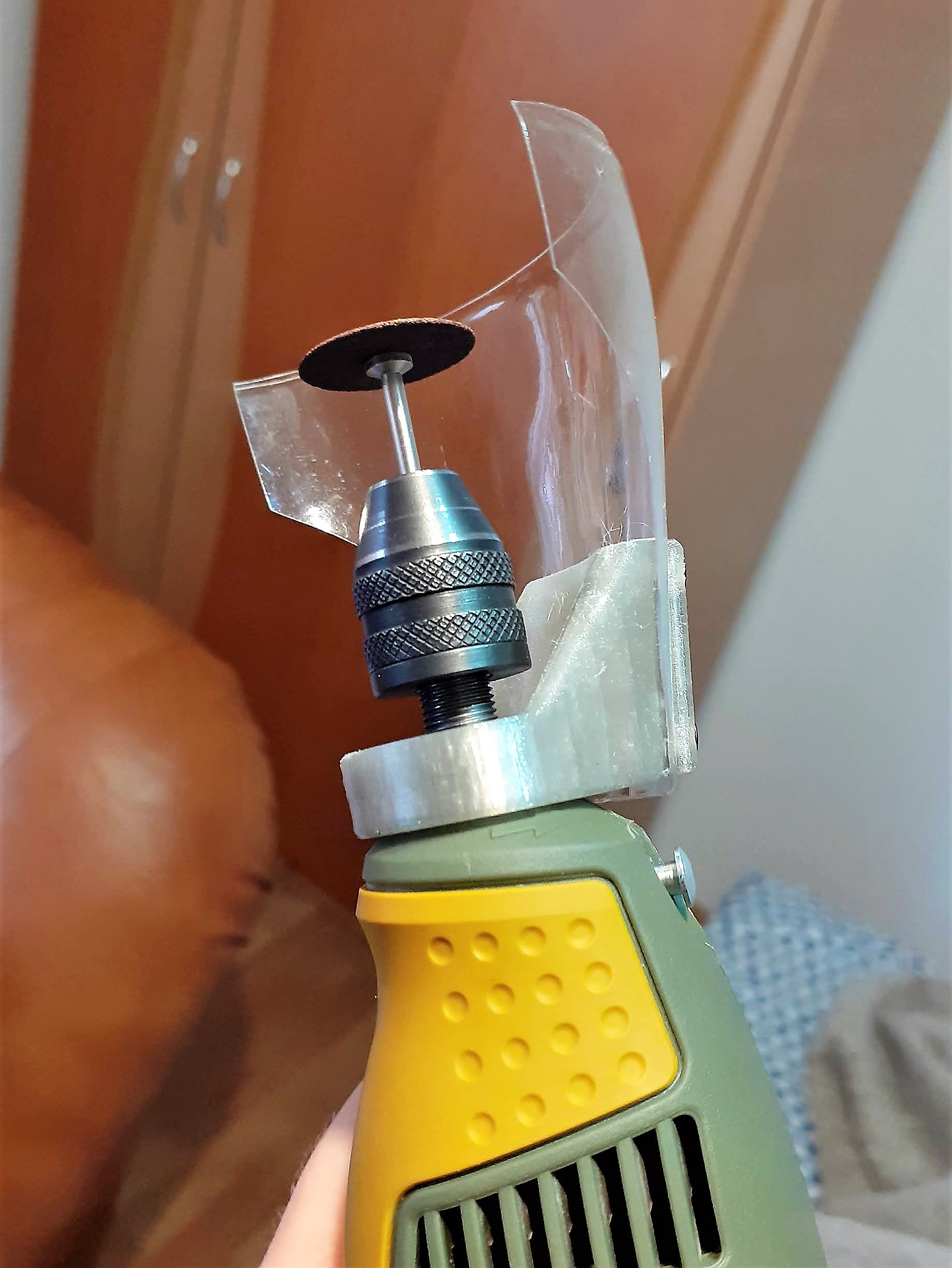 Proxxon FBS/IBS dust shield mount by Alex Download free STL model