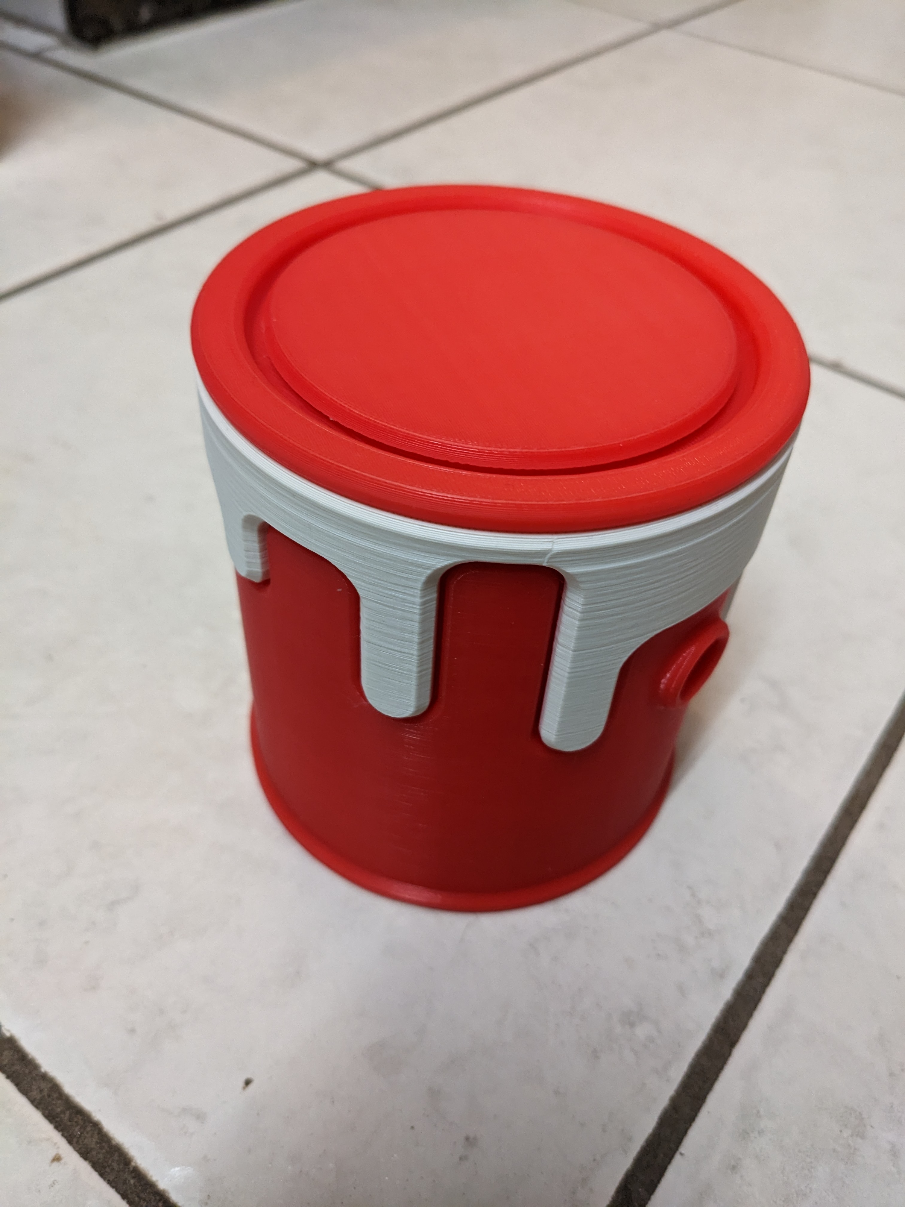 Lid for Drippy_Bucket by MM | Download free STL model | Printables.com