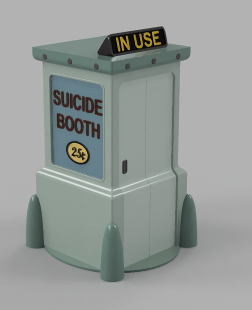 Futurama Suicide Booth