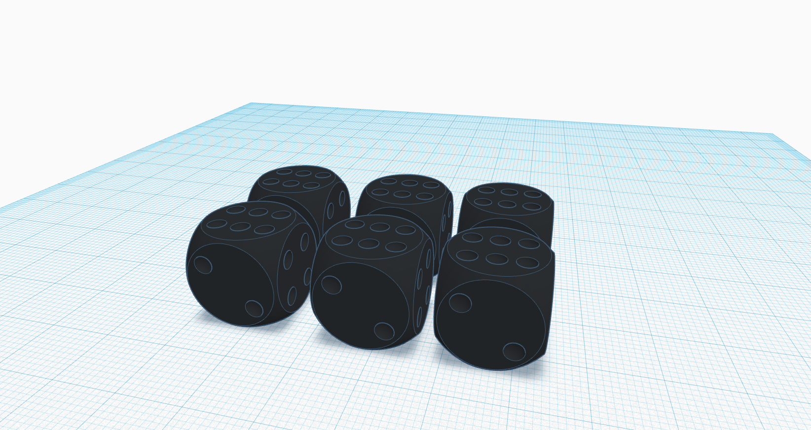 Playing cubes