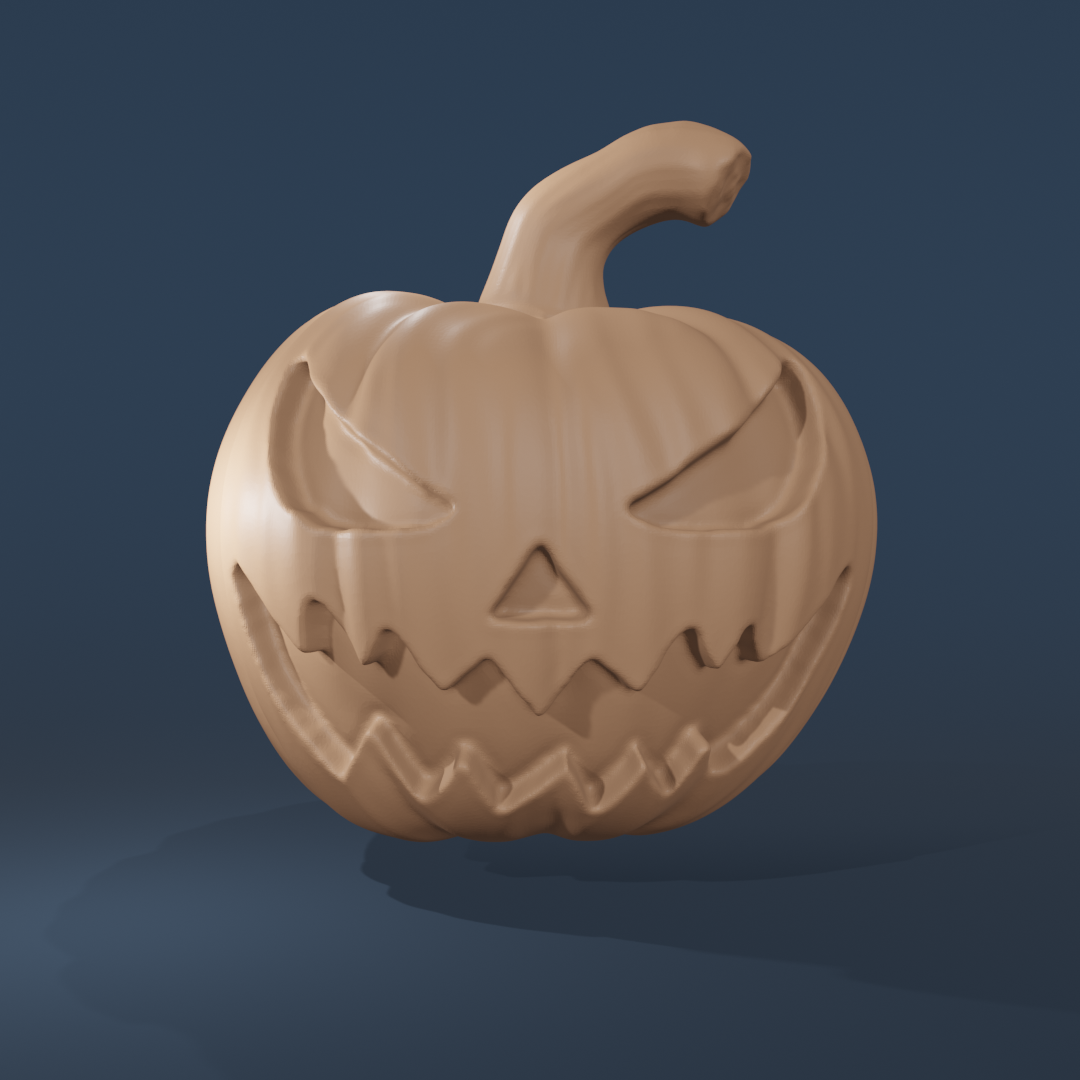 Evil Pumpkin by WindBlatt3D | Download free STL model | Printables.com