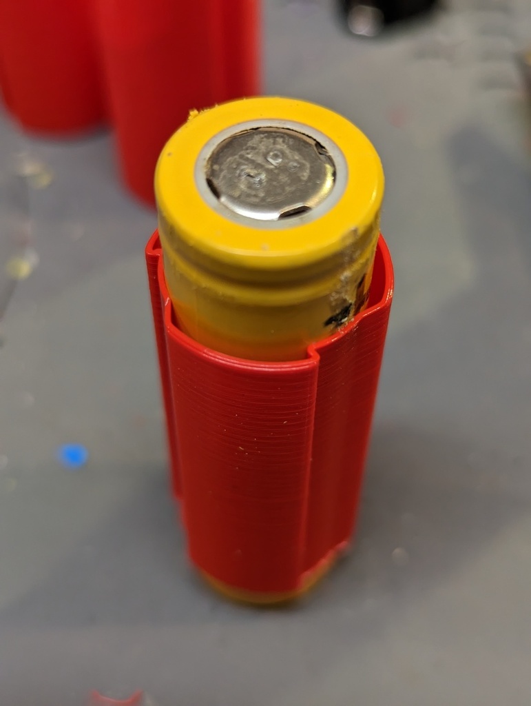 18650 Spacer by Azega | Download free STL model | Printables.com