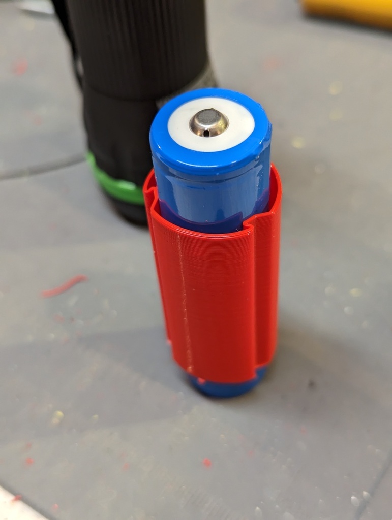 18650 Spacer by Azega | Download free STL model | Printables.com