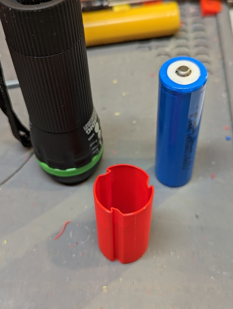 18650 Spacer by Azega | Download free STL model | Printables.com