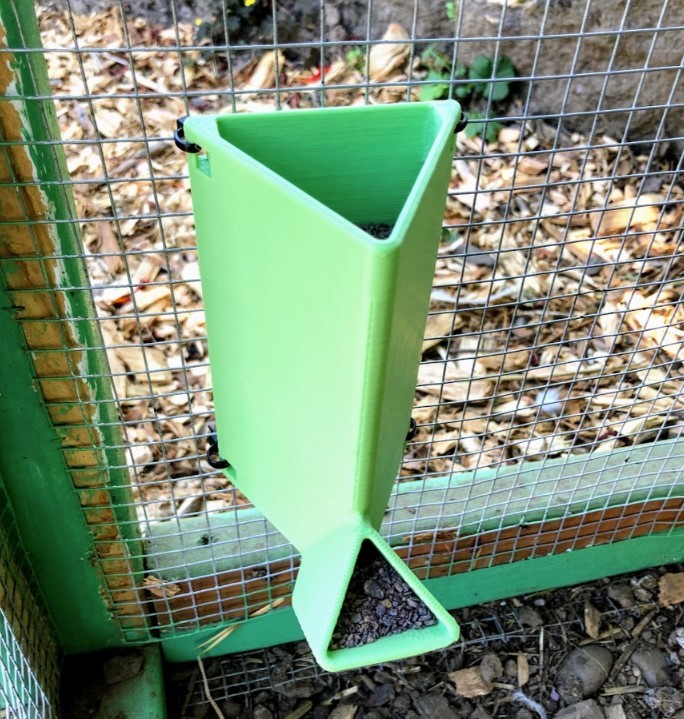 Chicken Grit Feeder by OpenFabPDX Download free STL model