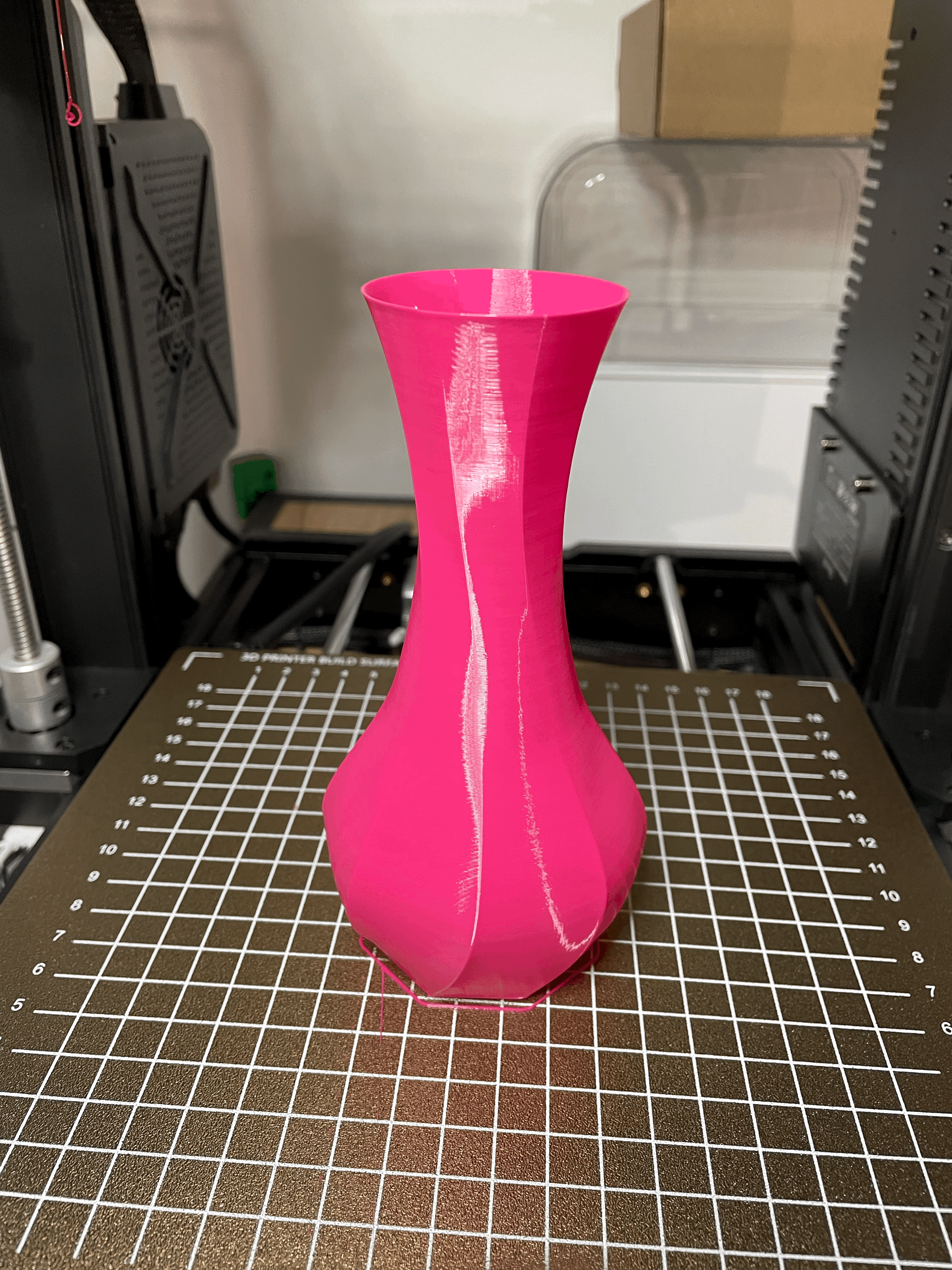 Octagonal Vase