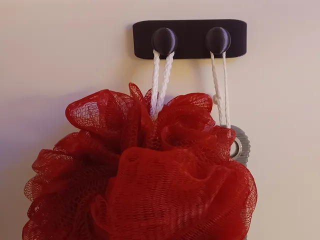 2 Post Shower Hook