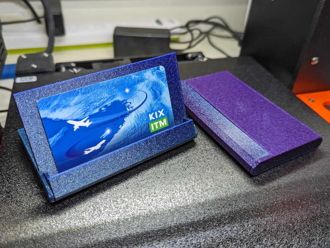 Business Card Case Holder & Stand (print-in-place, no support) by ...