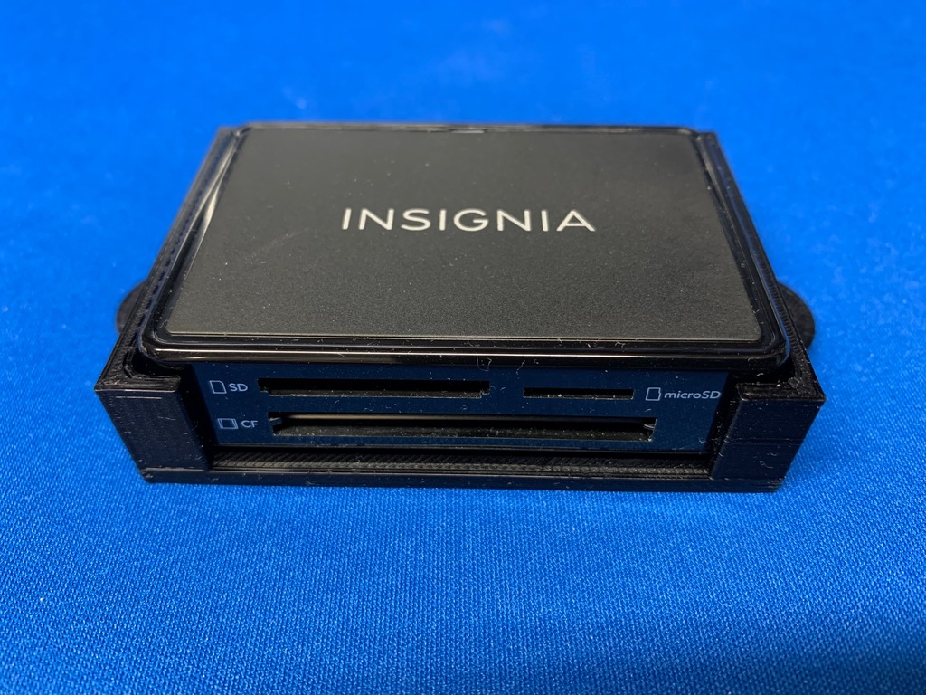 Insignia NSDCR30D3K USB 3.0 Advanced Memory Card Reader Holder by