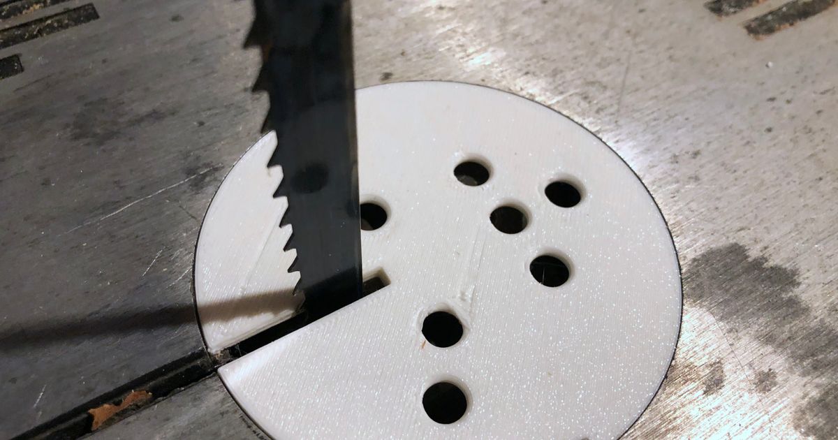 Sears Craftsman Bandsaw Insert Plate by K. Craig Download free STL