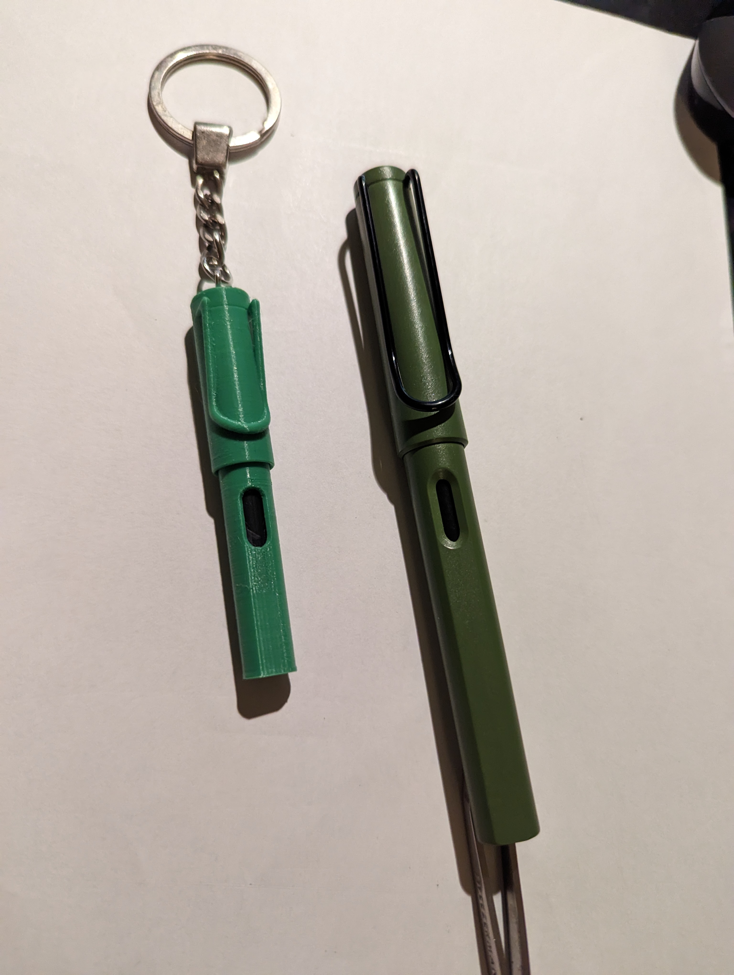 Lamy Safari Cartridge Holder Keychain
