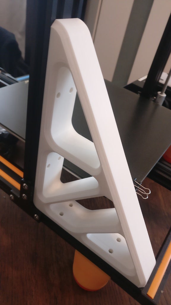 CR-10 reinforcement angle/brace