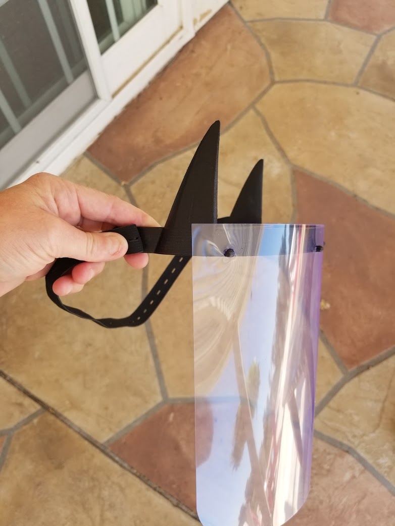 Face Shield Prusa RC3 Bat Ear