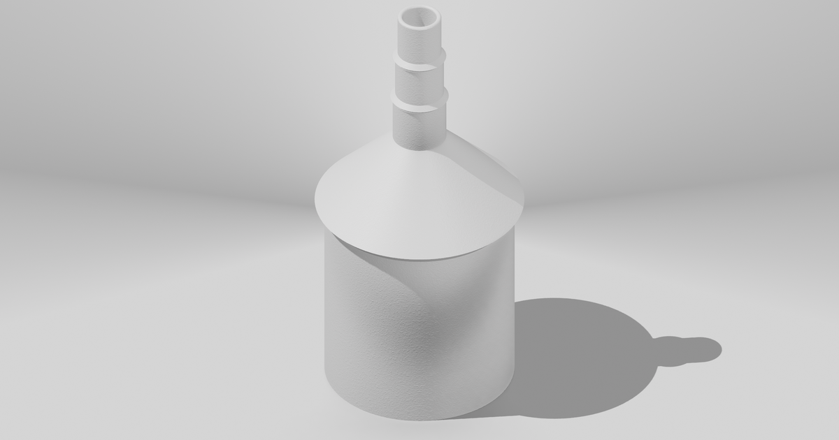 Tumble Dryer to 40mm Waste Pipe Adapter (Fit inside pipe) by Robert Kotula Download free STL