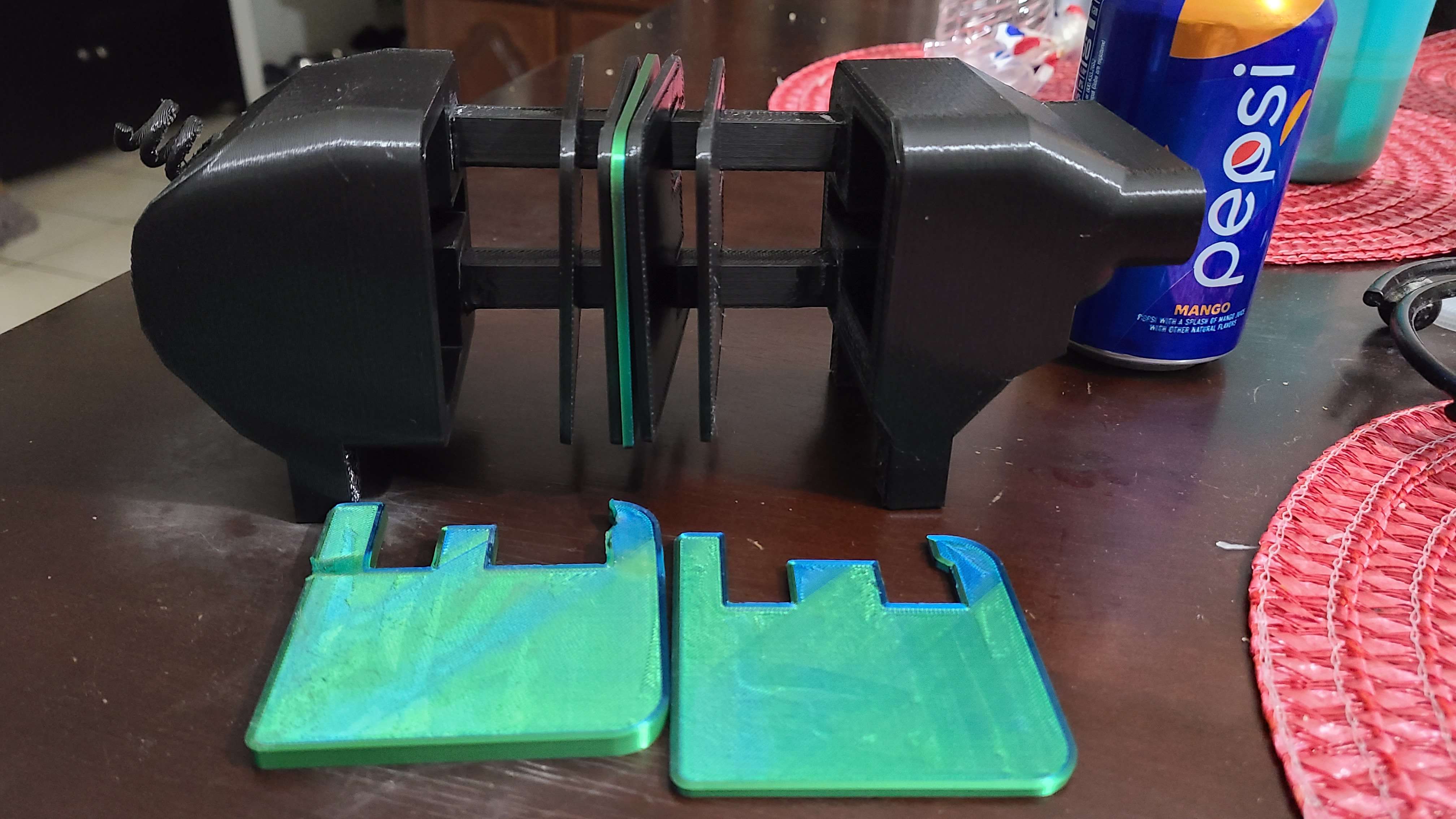pig cow coaster holder