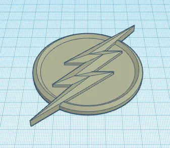 flash emblem by Filip Nacházel | Download free STL model | Printables.com