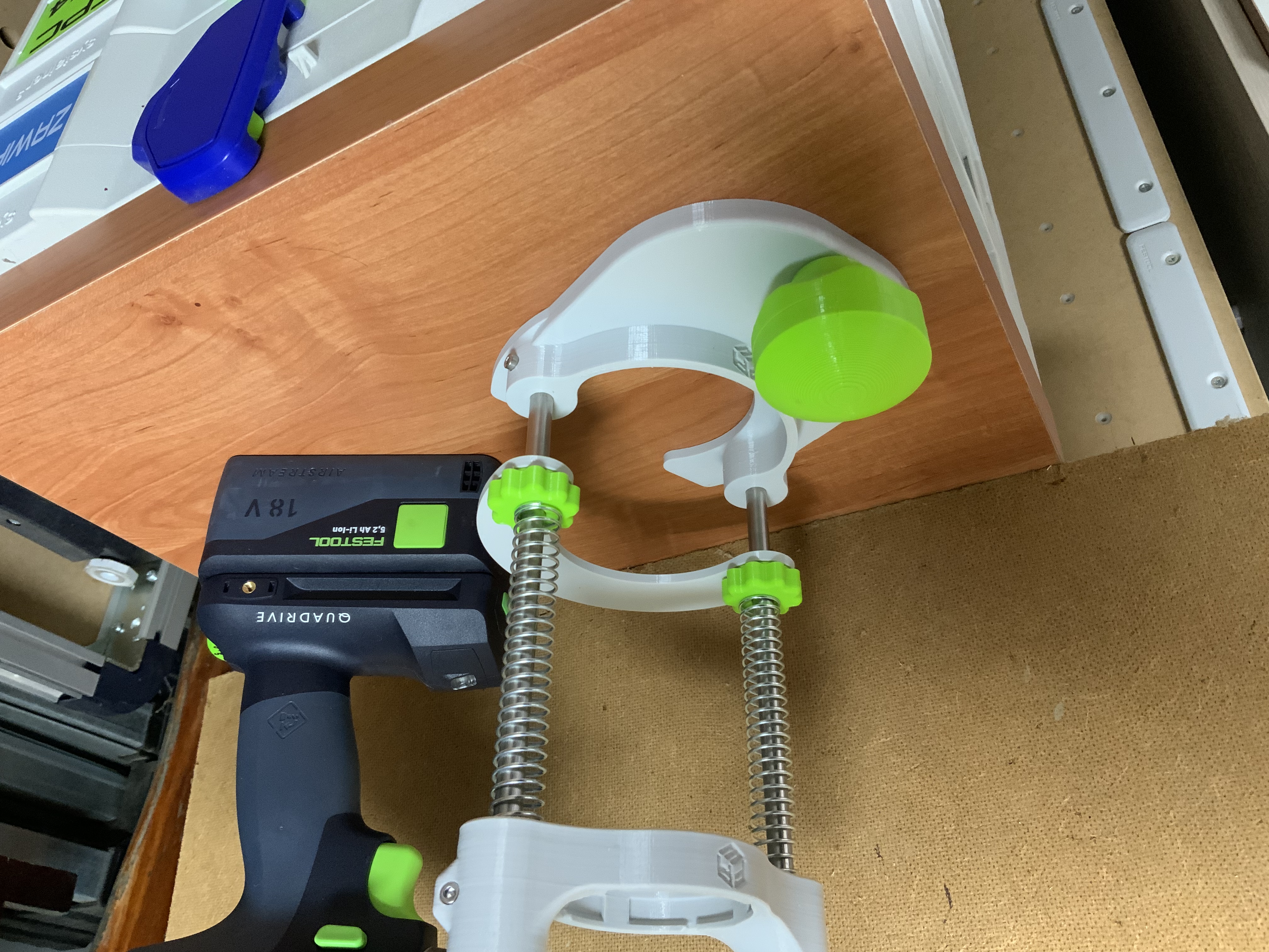 Perpendicular Drilling Jig - modified base for Festool TPC/TDC 3D model thumbnail