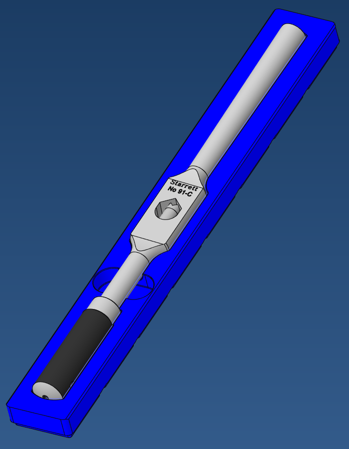 GRIDFINITY STARRETT 91C HOLDER SHORT