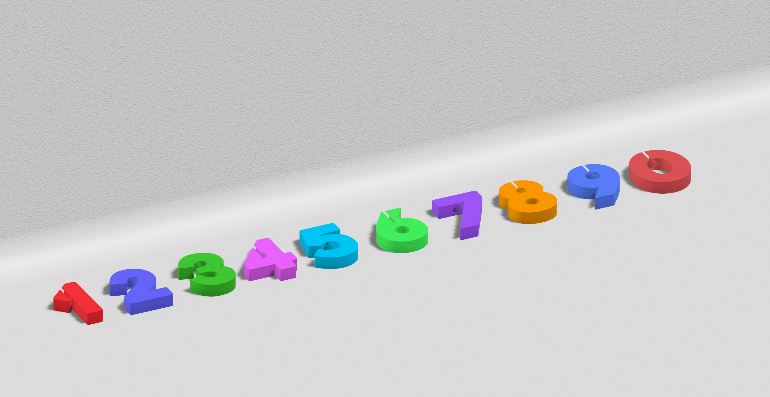 Number Candle Holder - Celebration Decorations