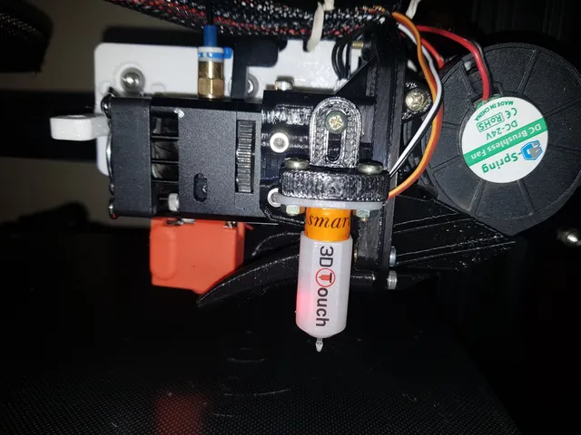 MAD Adjustable BLTouch mount (Volcano/V2S Compatible)