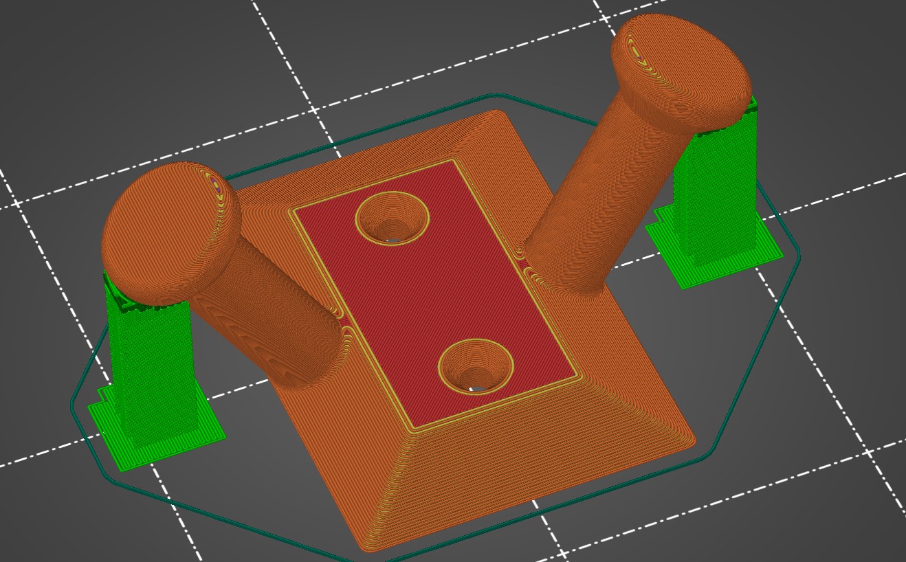 Miniatura 3 do modelo 3D Double strong hook