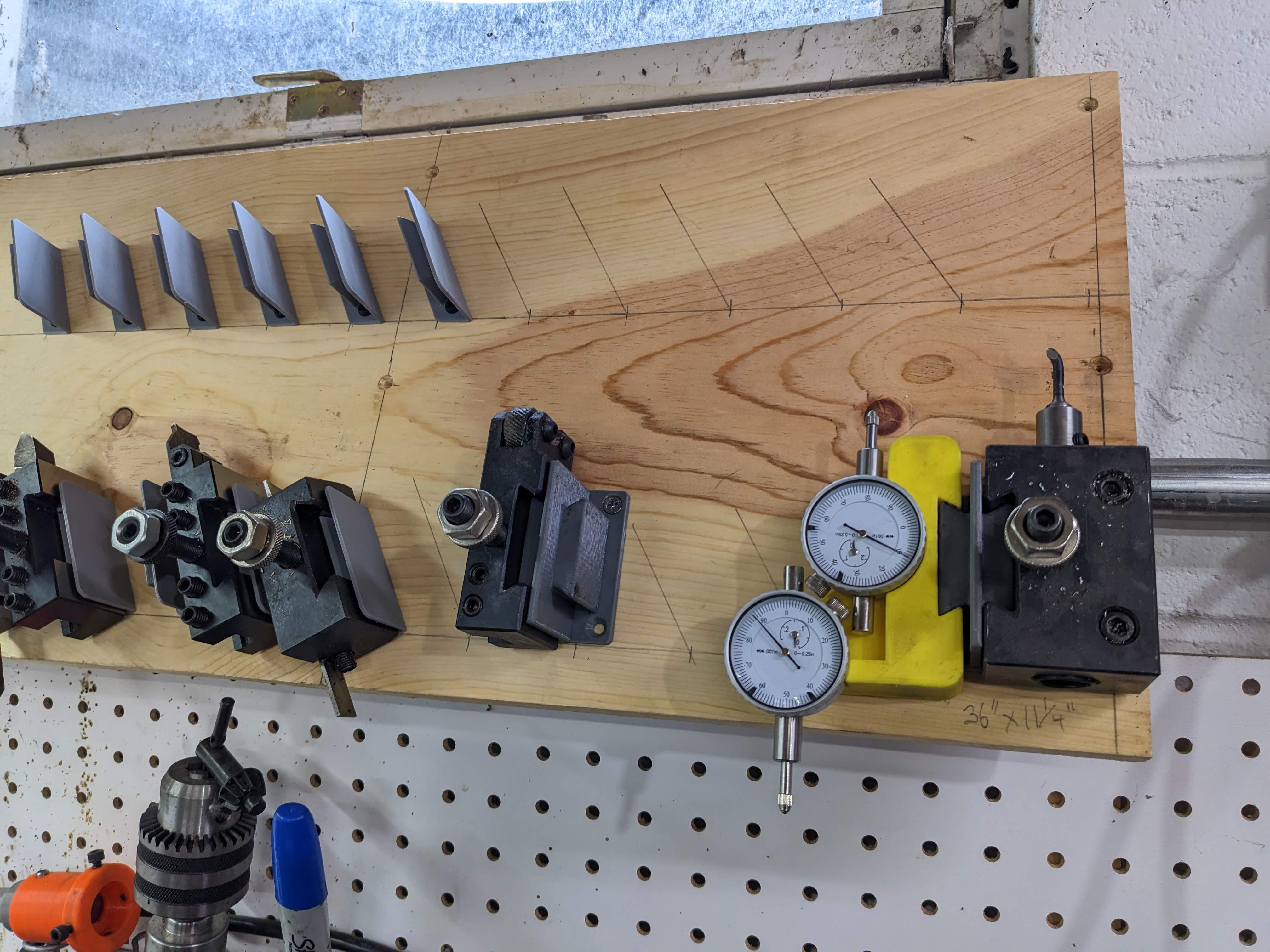 Lathe QCTP Tool Holder Rack AXA size Version 2 by kaje Download