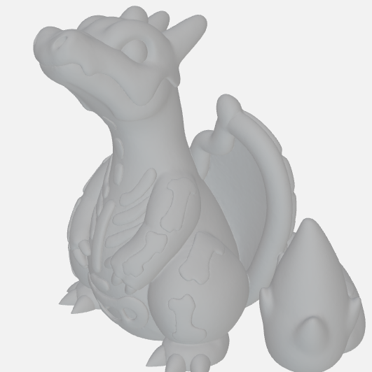 Charizard halloween statue