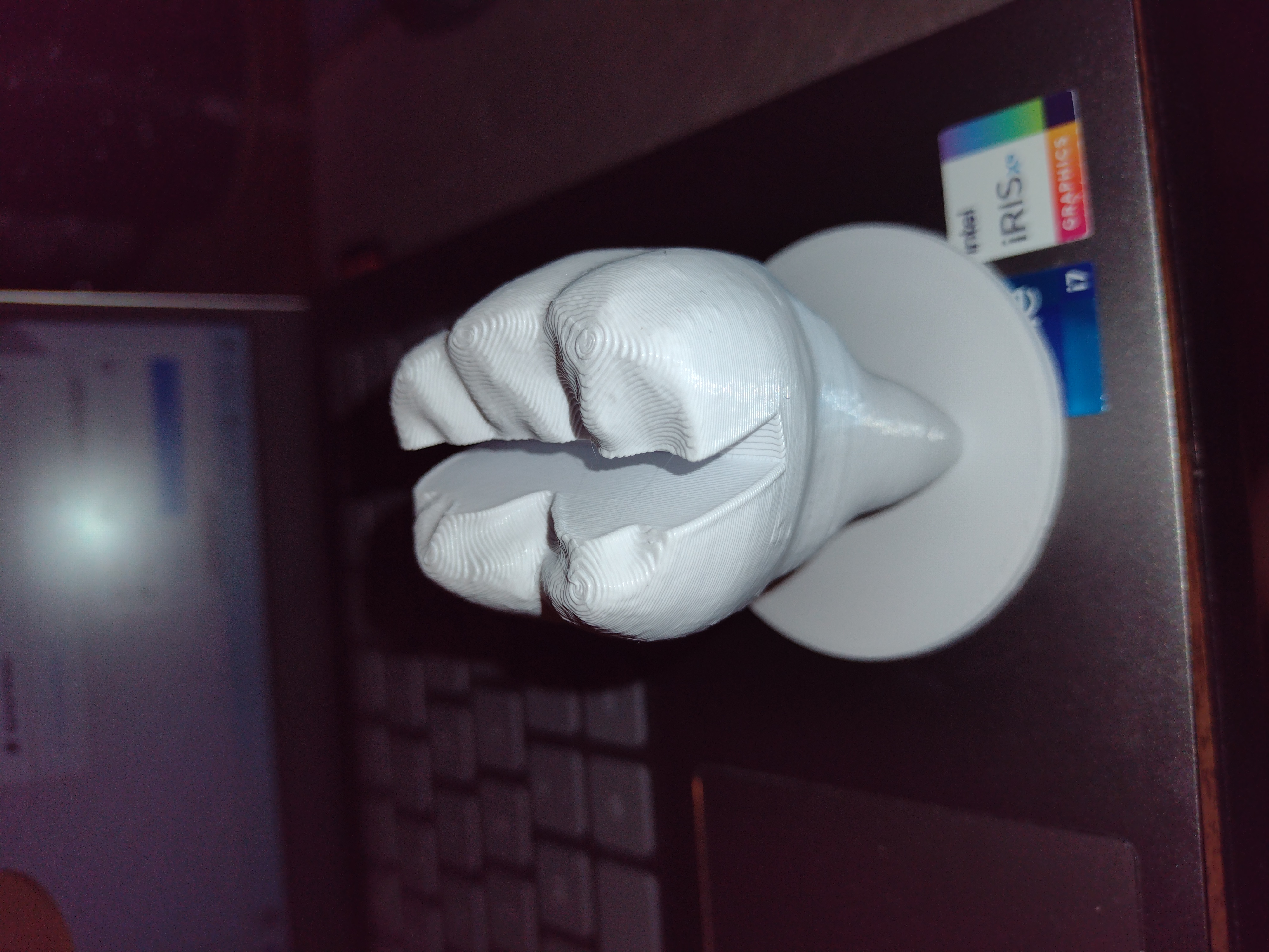 Human Tooth Card Holder With Base