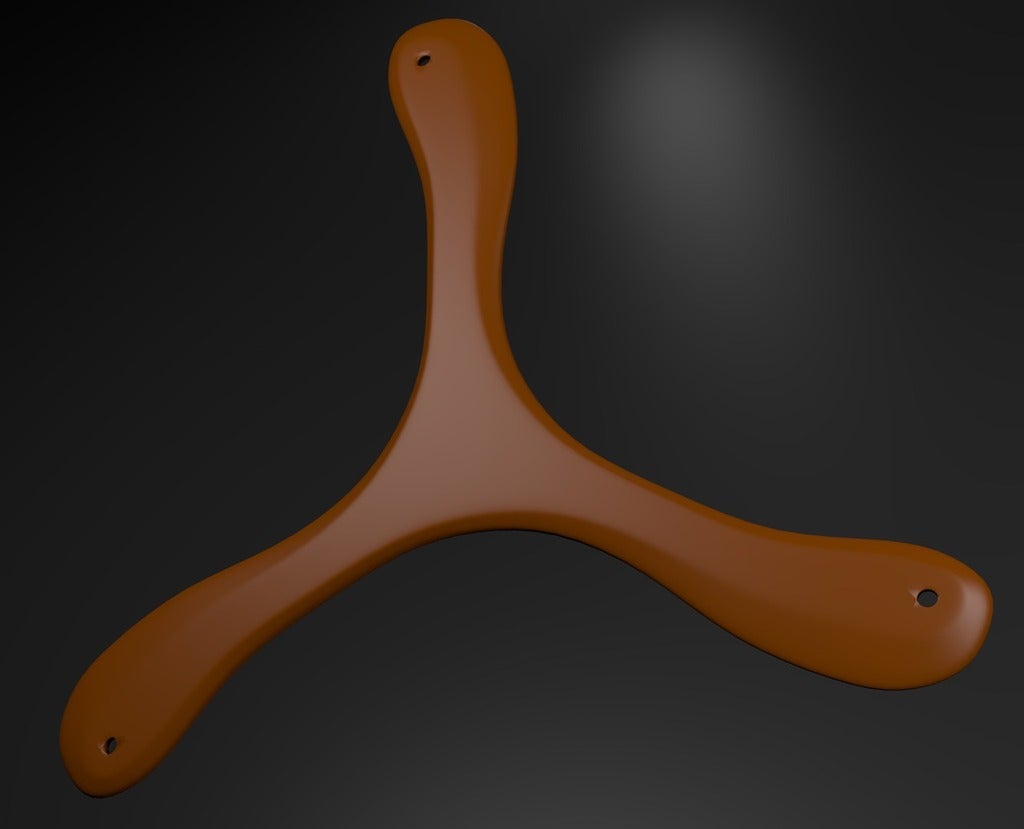 Tri-Bladed Boomerang