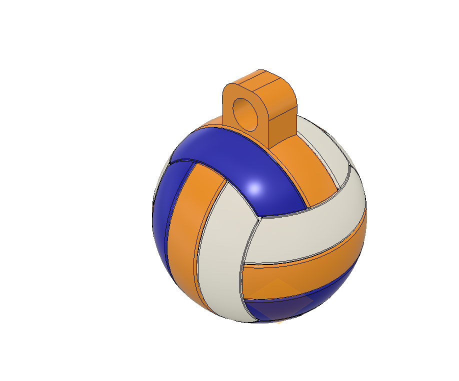 KeyChain Volleyball