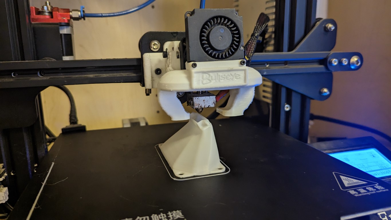 Ender 3 Bullseye Duct - Dual Noctua A4x10 adapter by Ariel G ...