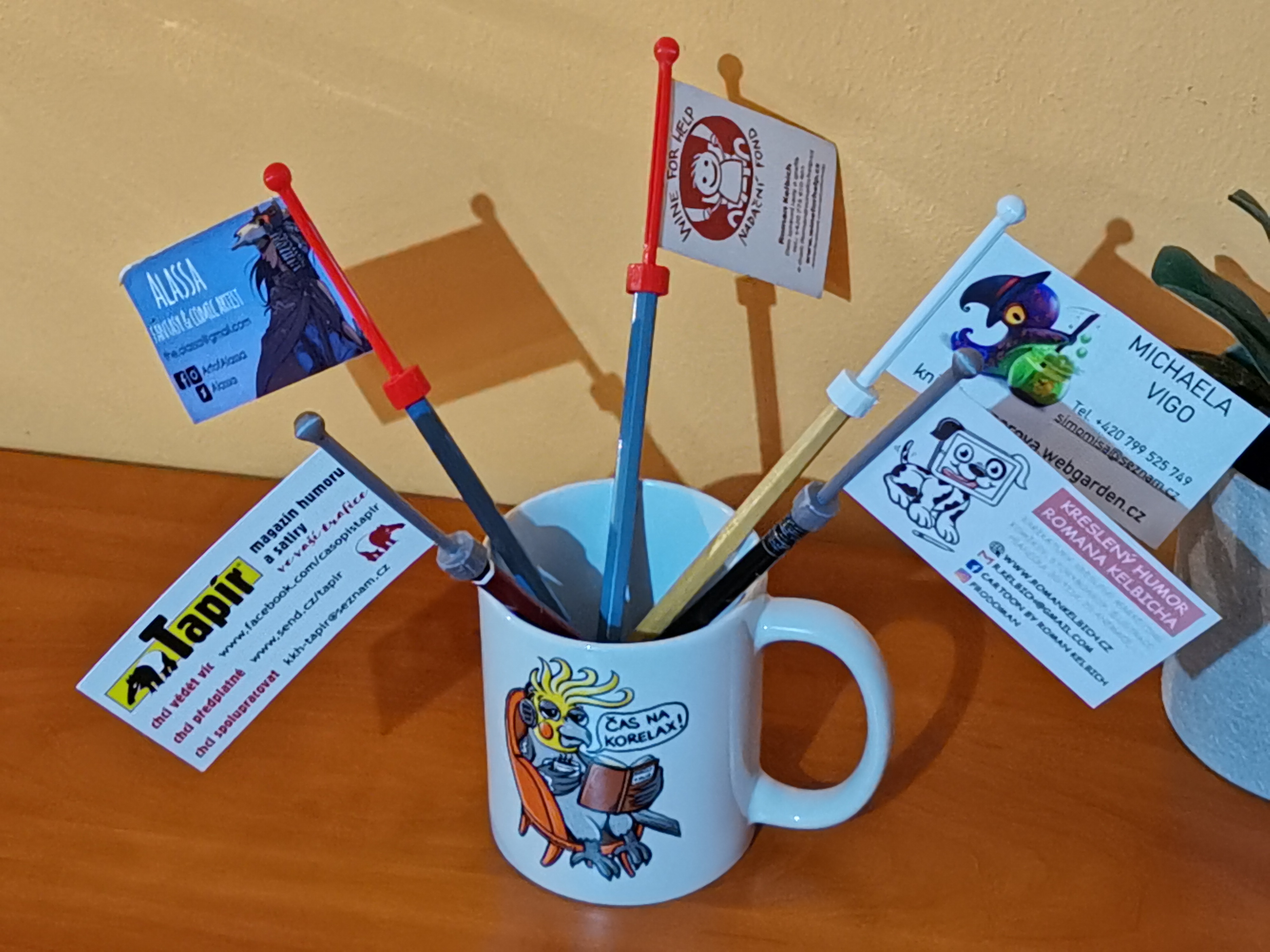 Pencil flag