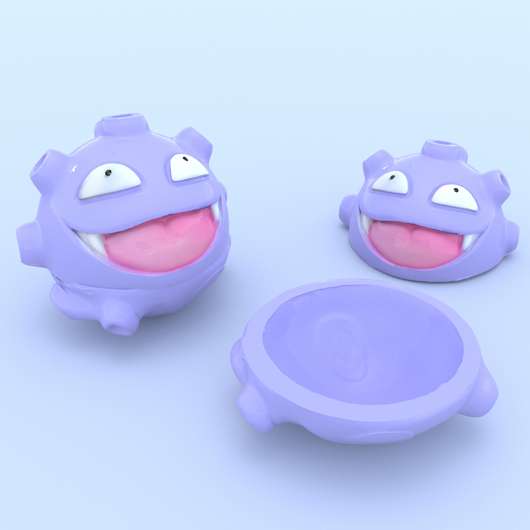 ℗109 Koffing Ashtray 3D print Pokemon