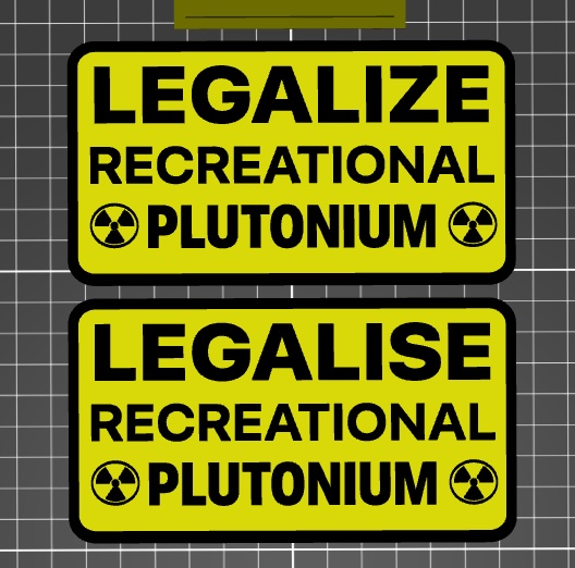 Legalize Recreation Plutonium Recreational - Because Stable Is Overrated