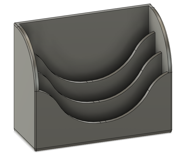 Simple business card holder
