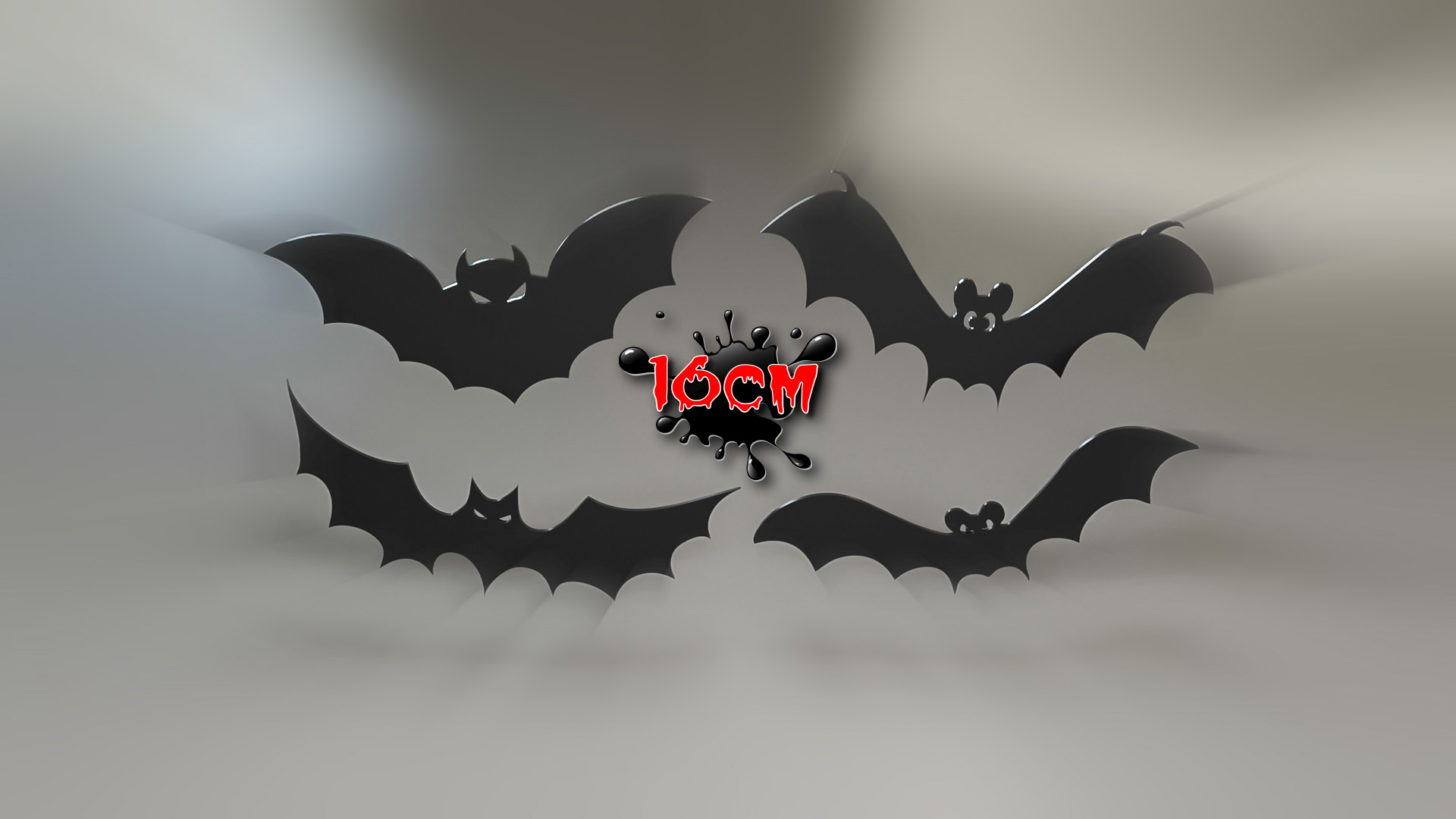 Halloween Bats Hanging Ornaments