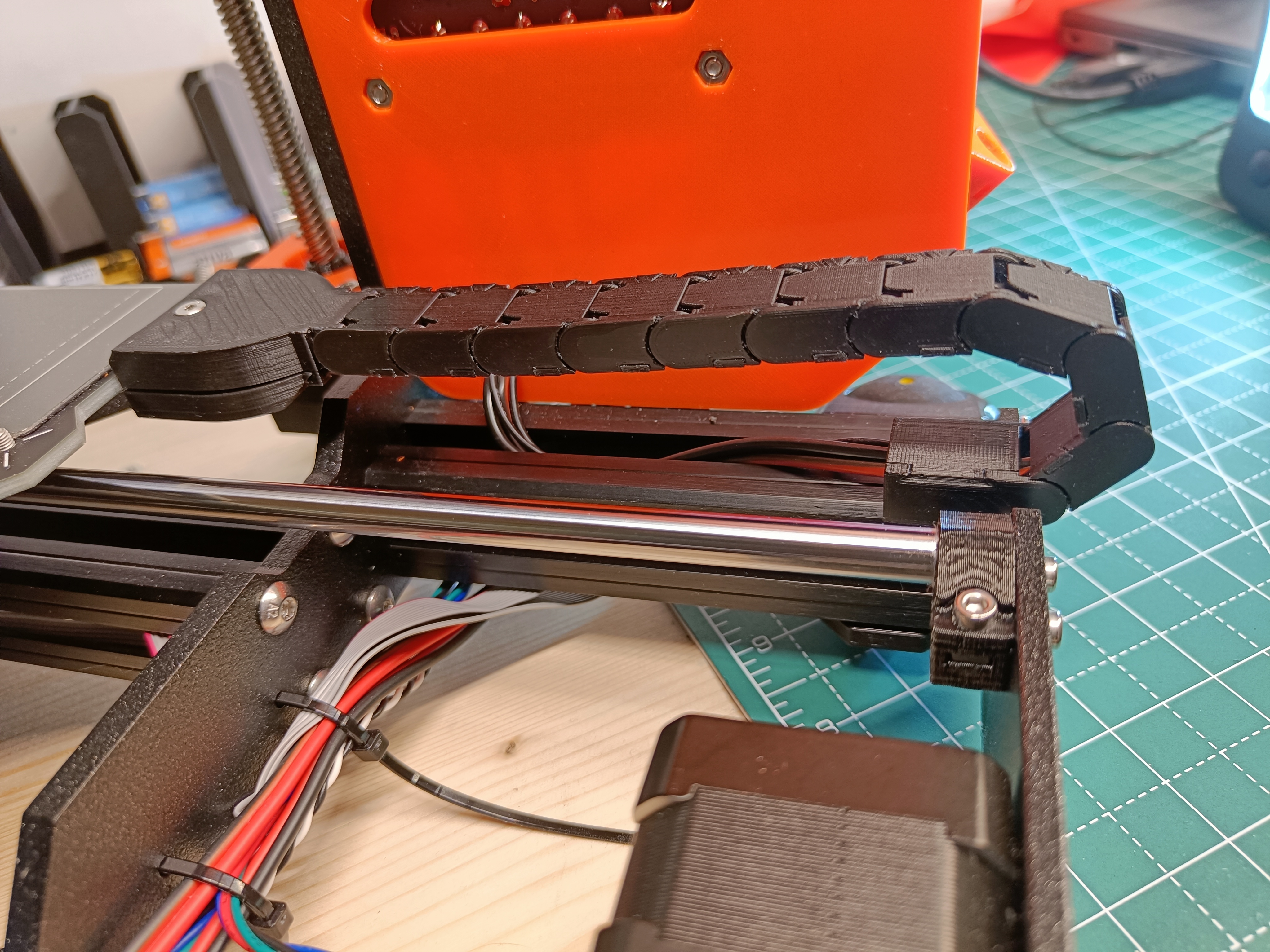 Smooth Cable Chain for Prusa MK3(s)