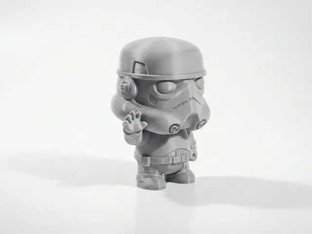 Chibi Stormtrooper Figurine Star Wars 3D Printable