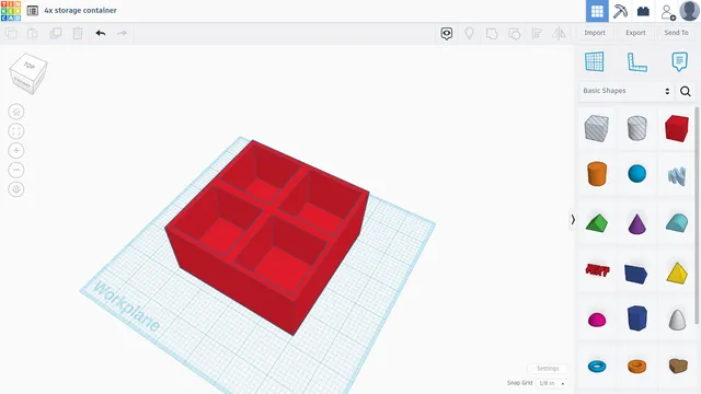 4x storage container