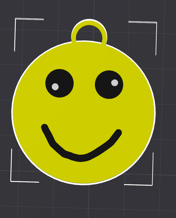 SmileyKeychain by tobsidias Download free STL model