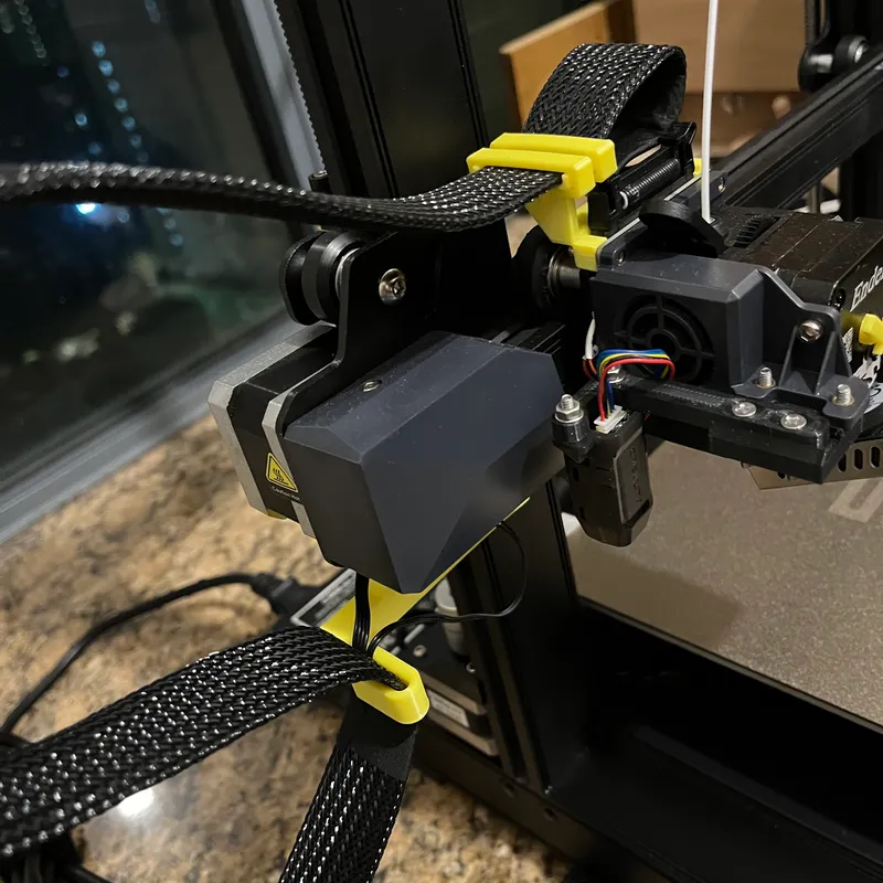 STL file Ender 3 S1 BEST cable guide - vertical 🔌・Model to download and 3D  print・Cults