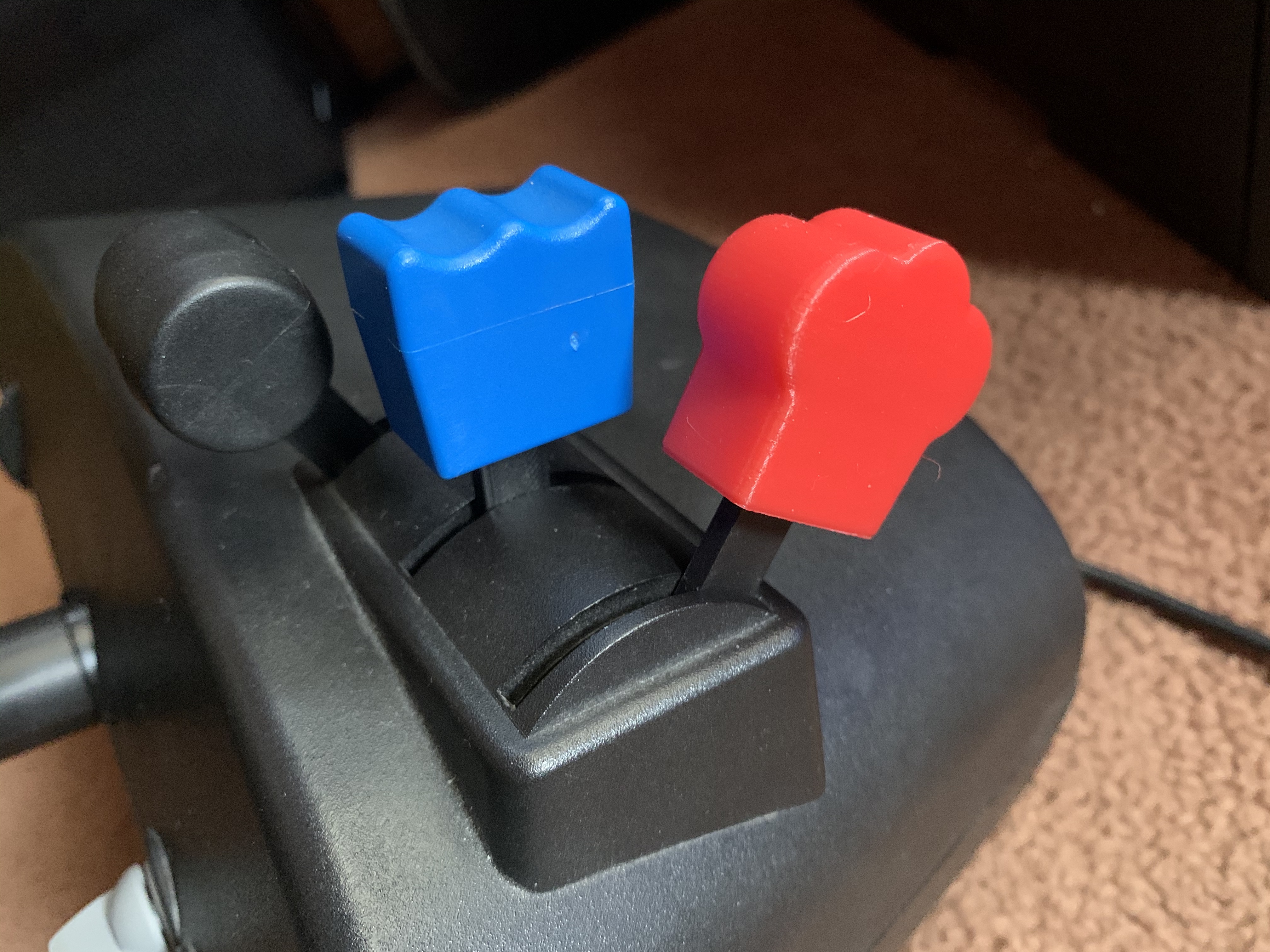 CH Eclipse Flight Yoke Engine Mixture control lever TOP!