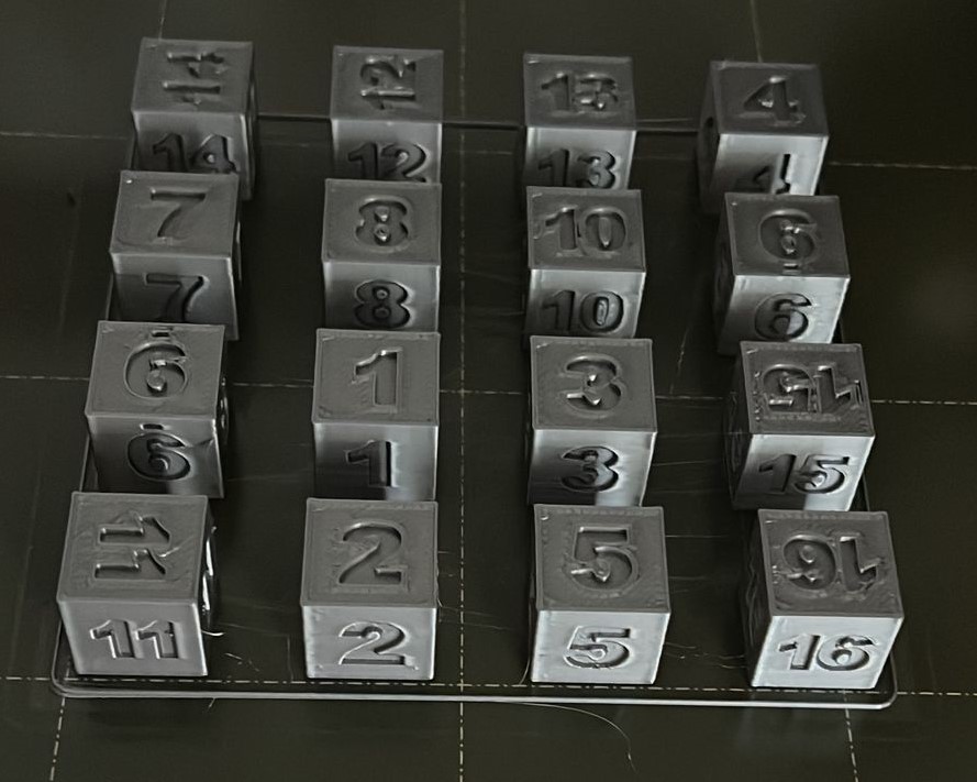 Dados para sorteos