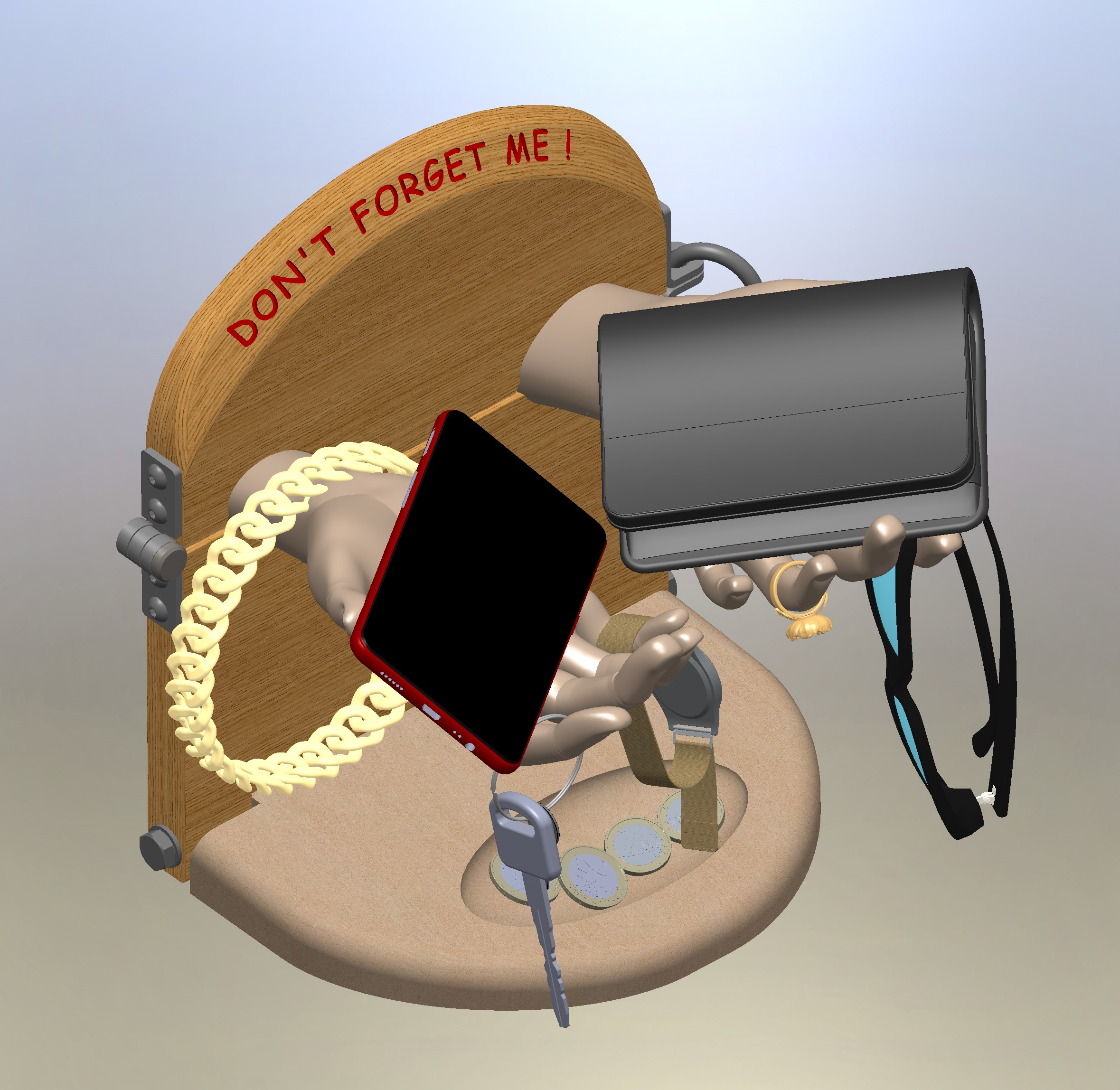 Miniatura 2 do modelo 3D DON'T FORGET ME