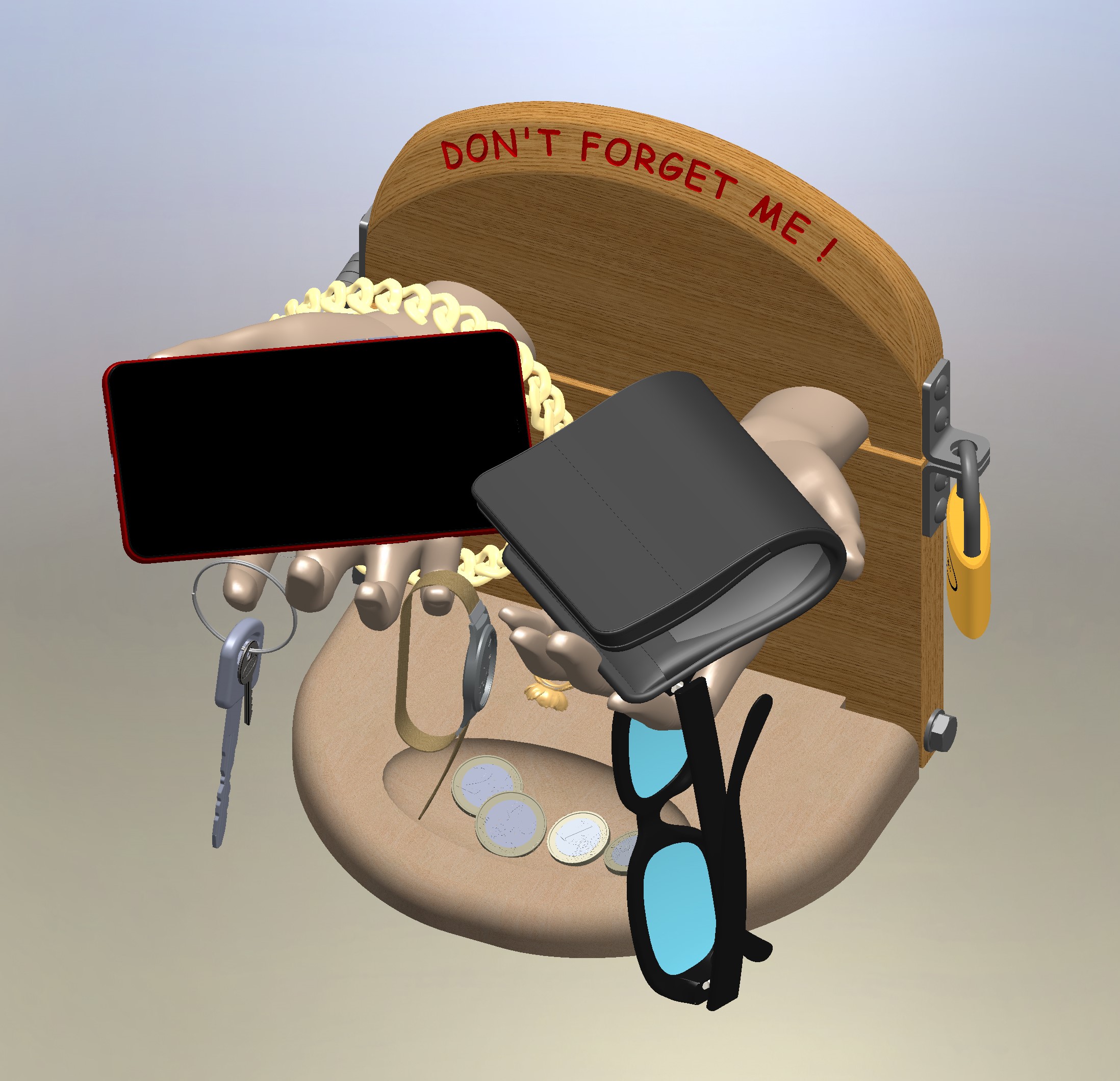 Miniatura 3 do modelo 3D DON'T FORGET ME