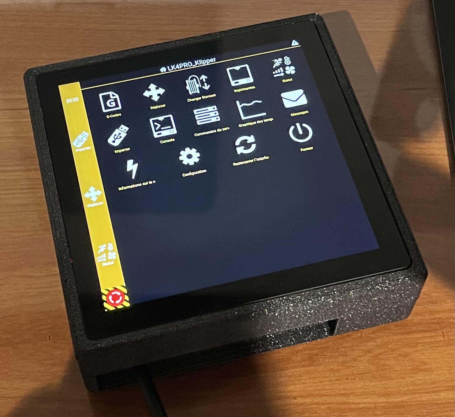 Rasperry Pi4 and Hyperpixel4 square case