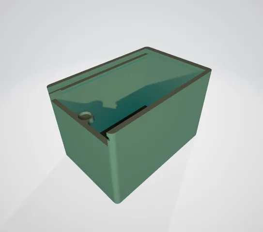 Customizable Box magnetic slider lid